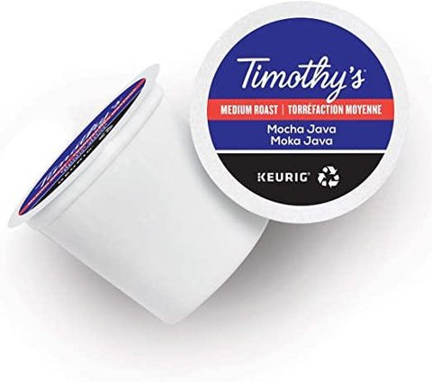 Timothy's Mocha Java Single Serve Coffee K-Cup® 24 Pods