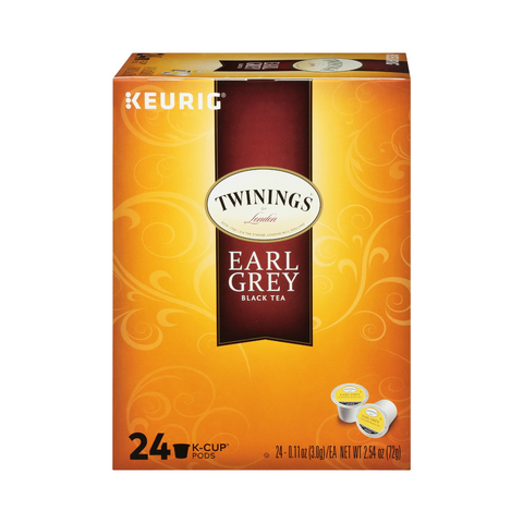 Twinings Earl Grey Tea Single Serve K-Cup® 24 Pods