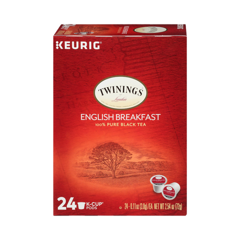 Twinings English Breakfast Tea Single Serve K-Cup® 24 Pods