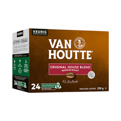 Van Houtte House Blend Medium Single Serve K-Cup® 24 Pods