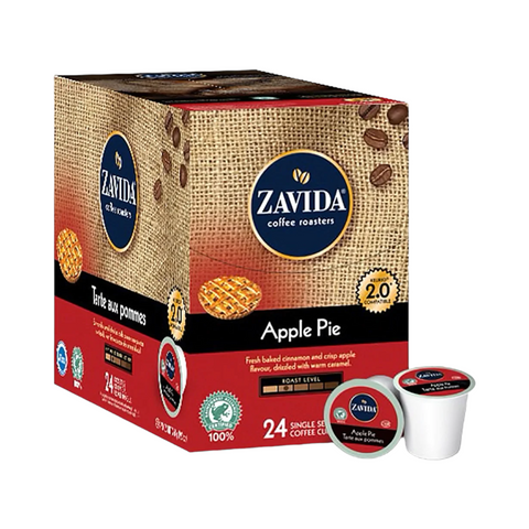 Zavida Apple Pie Single Serve K-Cup® 24 Pods
